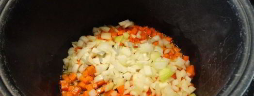 овощное рагу с кабачками в мультиварке. Шаг 3