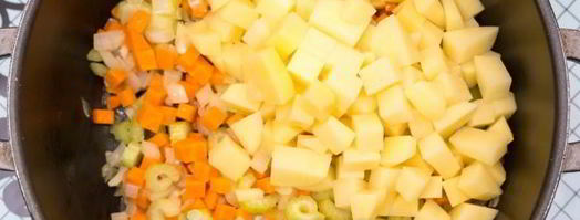 овощное рагу с красной фасолью. Шаг 5