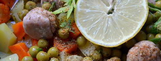 овощное рагу с куриными шариками. Шаг 4