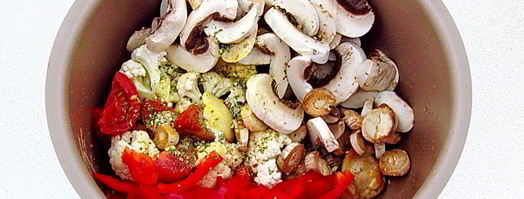 овощное рагу с курицей в мультиварке. Шаг 6