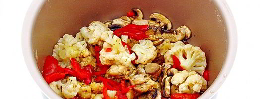 овощное рагу с курицей в мультиварке. Шаг 8