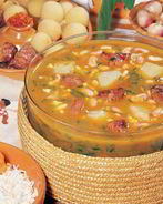 Овощное рагу с мясом и специями