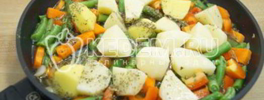 овощное рагу с прованскими травами. Шаг 4