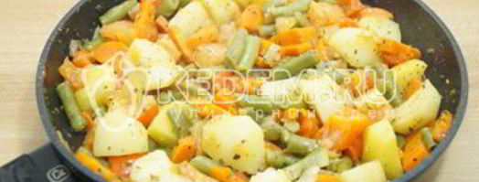 овощное рагу с прованскими травами. Шаг 6