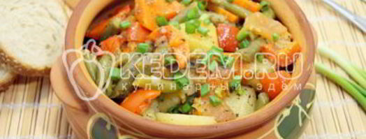 овощное рагу с прованскими травами. Шаг 7