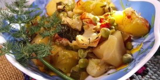 Овощное рагу в духовке