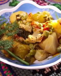 Овощное рагу в духовке