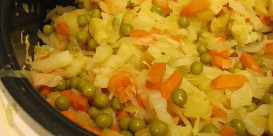 Овощное рагу в мультиварке