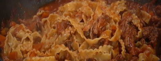 паста с рагу из утки. Шаг 14