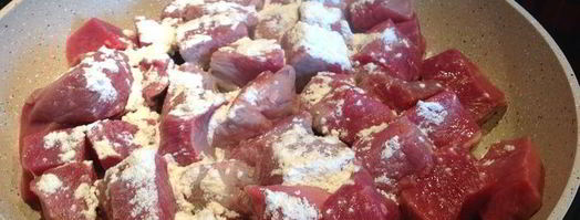 пикантное рагу в тыкве. Шаг 2