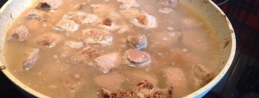 пикантное рагу в тыкве. Шаг 4