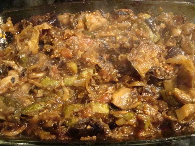 Рецепт постного запеченого овощного рагу