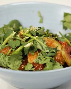 Пряное овощное рагу с кабачками