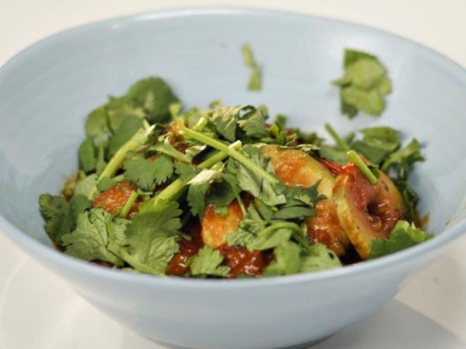 Рецепт пряного овощного рагу с кабачками