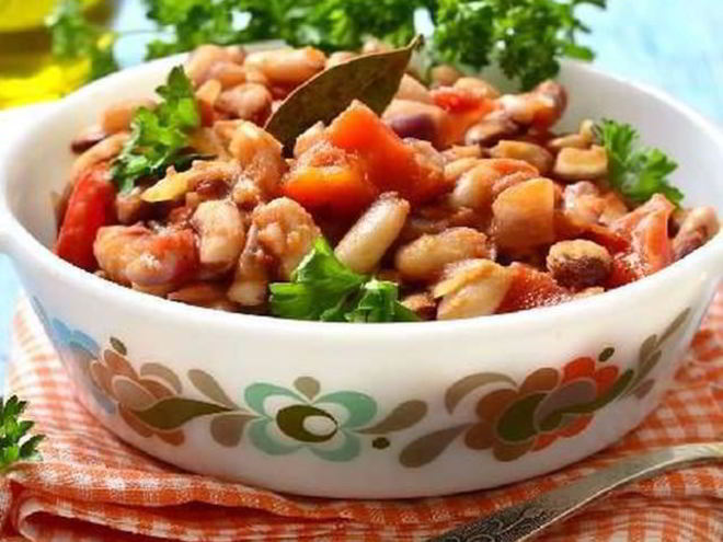 Рецепт пряного рагу из фасоли
