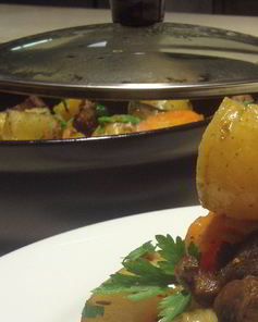 Рагу из баранины с чабрецом