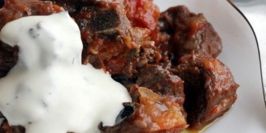 Рагу из баранины в мультиварке