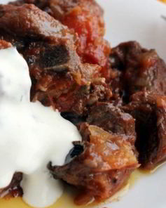 Рагу из баранины в мультиварке