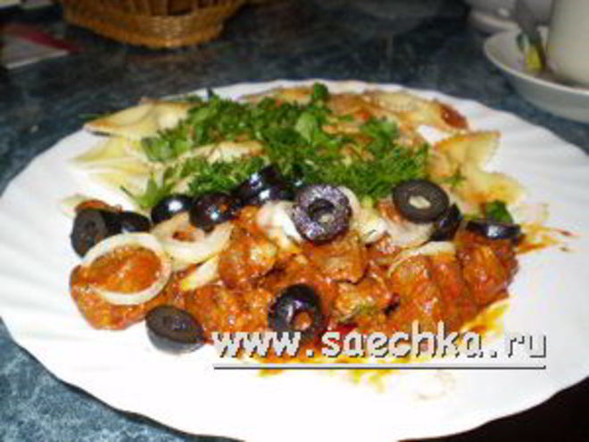 Рецепт рагу из баранины