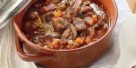 Рагу из говядины с грибами