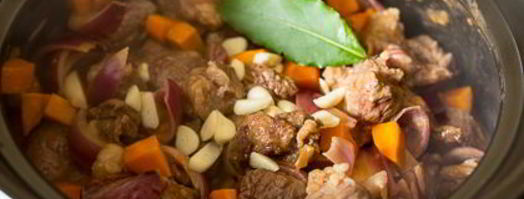 рагу из говядины с грибными клецками. Шаг 8