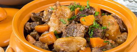 рагу из говядины с грибными клецками. Шаг 18