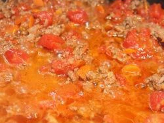 Рецепт рагу из говядины с помидорами