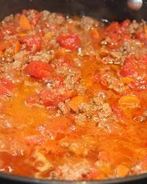 Рагу из говядины с помидорами