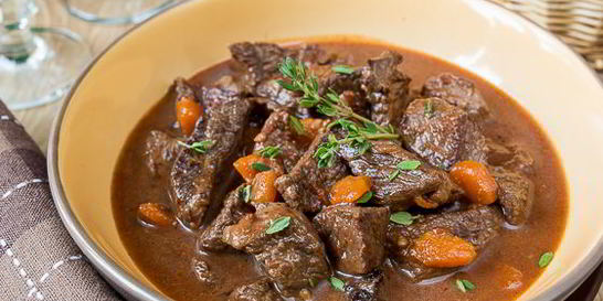 Рагу из говядины в пиве