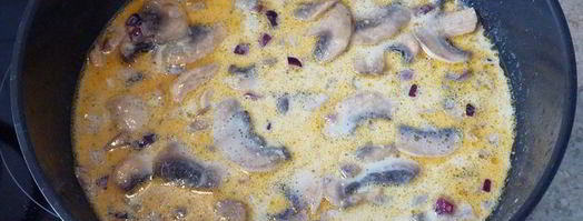 рагу из индейки по-строгановски. Шаг 5