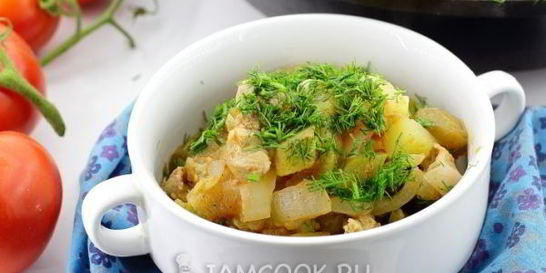 Рагу из кабачков с мясом