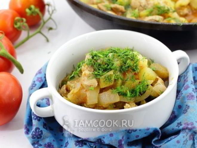 Рецепт рагу из кабачков с мясом