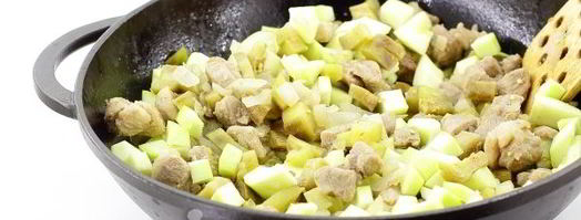 рагу из кабачков с мясом. Шаг 12