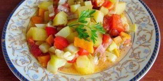 Рагу из кабачков