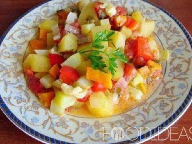 Рецепт рагу из кабачков
