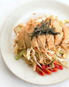 Рагу из кальмара с овощами