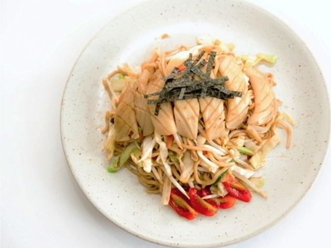 Рецепт рагу из кальмара с овощами