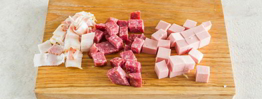 рагу из капусты с картофелем и мясными остатками. Шаг 3