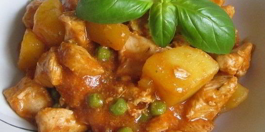 Рагу из картофеля и мяса