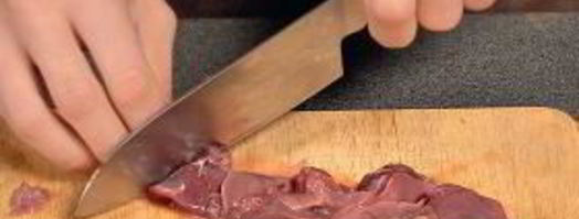 рагу из куриной печенки с орехами. Шаг 2