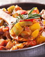 Рагу из овощей с курицей