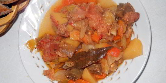 Рагу из овощей