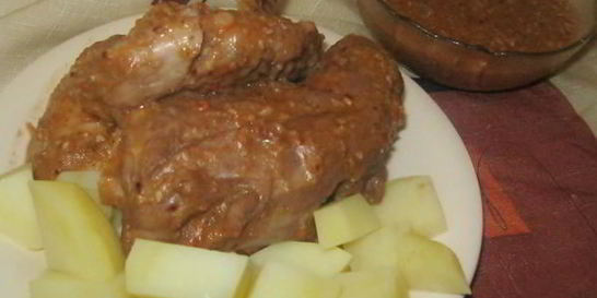 Рагу из птицы по-мексикански