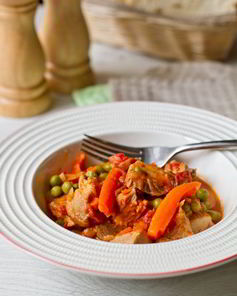 Рагу из свинины по-римски