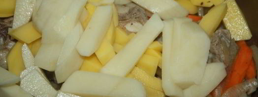 рагу из свинины с овощами в мультиварке. Шаг 3