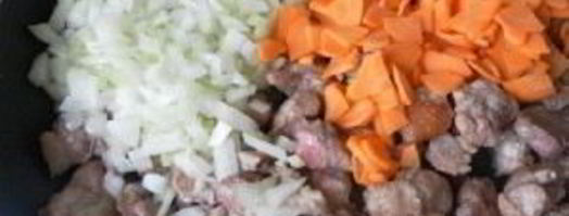рагу из свинины с овощами. Шаг 2