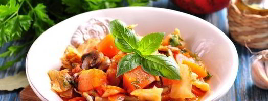 рагу из тыквы с овощами. Шаг 11