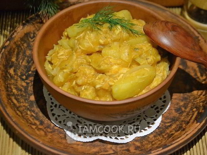 Рецепт рагу по-домашнему в мультиварке