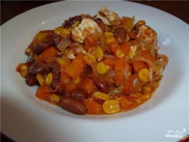 Рецепт рагу по-мексикански