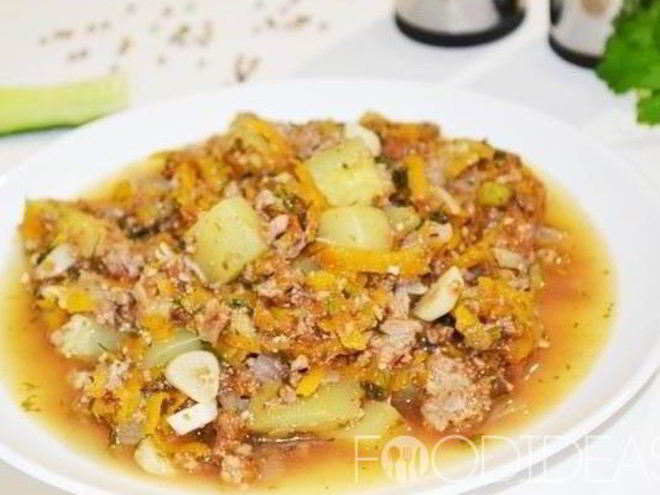 Рецепт рагу с фаршем